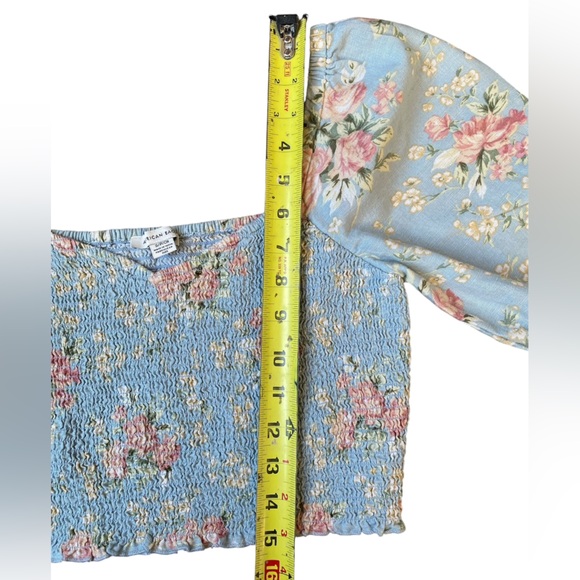 American Eagle Outfitters Womens Floral Crop top Size S - Picture 6 of 11